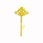 순금 행운 의 열쇄 10 돈 24k golden key