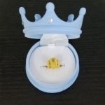 천사돼지 돌반지 순금 디자인 한돈