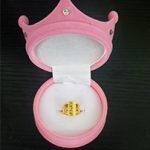 순금 한돈 2020 아기 천사 쥐때해 100 일 반지 24k 2020 Baby Ring, Year of the mouse