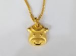 24k cow pendent 순금 금 송아지