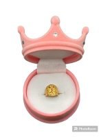 1 돈 토끼 돌반지 korean 24k gold baby ring rabbit bunny 순금시세