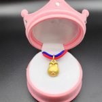 rabbit 24k gold pendant 토끼 목걸이 한돈