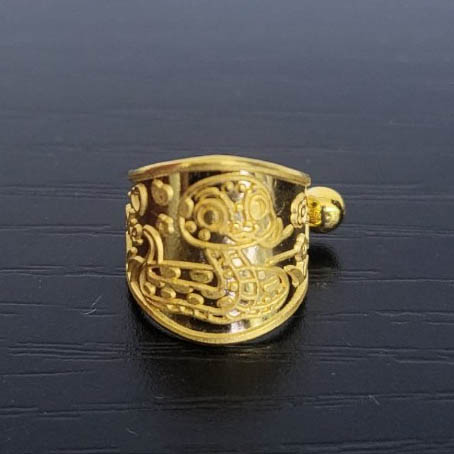 No.H2025 순금 뱀 24k 한돈 백일 반지 24k Gold 금시세 2025 년 생